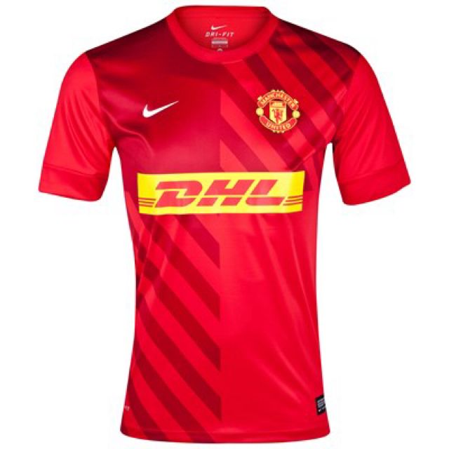 dhl manchester united jersey