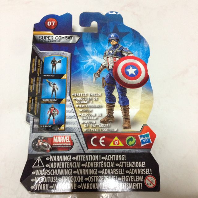 MARVEL CAPTAIN AMERICA Winter Combat 4 Action Figure 2010 Hasbro