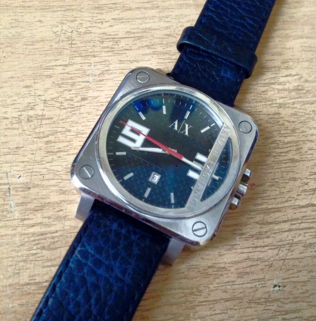 Armani Exchange Watch Bell Ross Lookalike