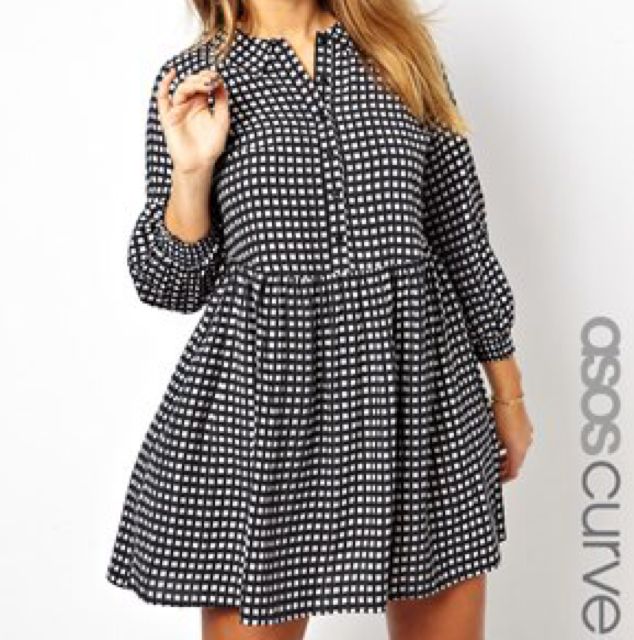 curve smock dress