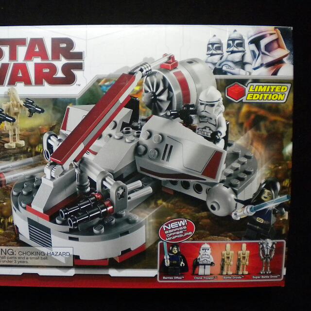 Lego 8091 star 2025 wars republic swamp speeder