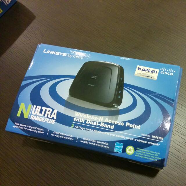 Linksys WirelessN Access Point with DualBand, Furniture & Home Living, Furniture, Other Home