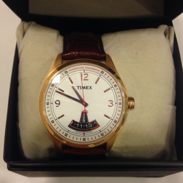 TIMEX Perpetual Calendar Watch, Women's Fashion, Watches & Accessories,  Watches on Carousell