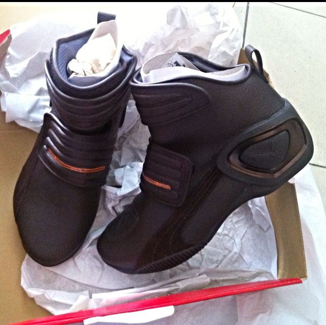 Puma motorcycle riding boots Sports Equipment Sports Games