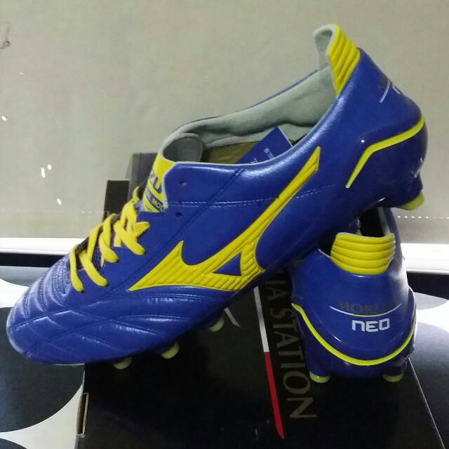 Mizuno Morelia Neo Blue Yellow MIJ