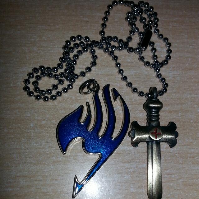 Fairy tail new arrivals gray necklace