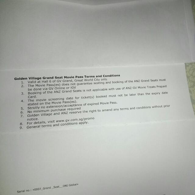 GV Grand Seats Godzilla Movie & Popcorn, Tickets & Vouchers, Local