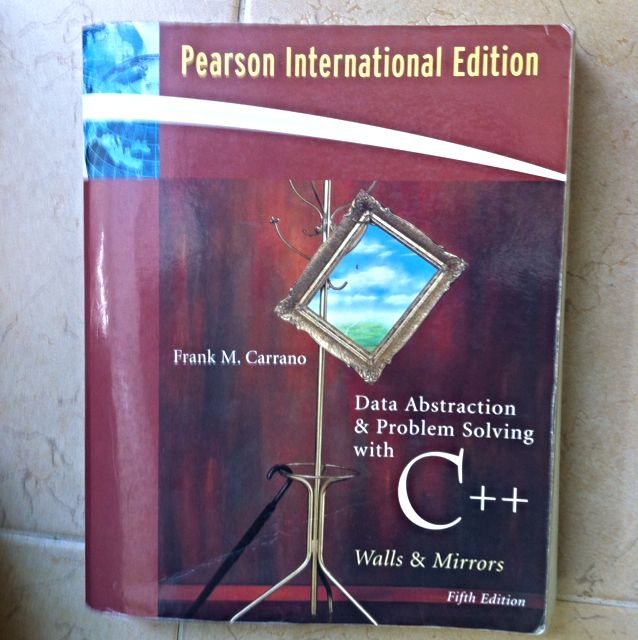 Data Abstraction And Problem Solving With C Books Stationery