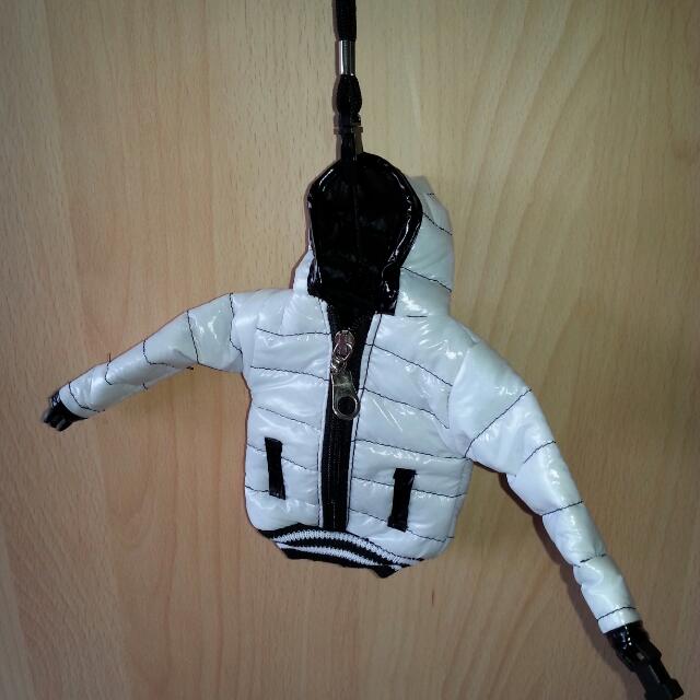 Down Jacket Pouch, Men's Fashion, Coats, Jackets and Outerwear on Carousell