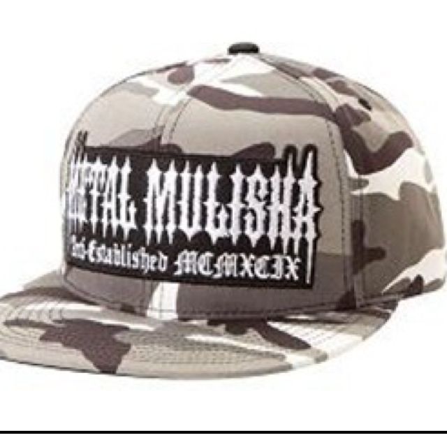 metal mulisha camo hat