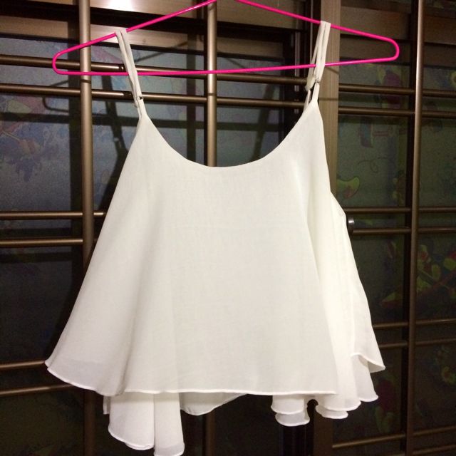 flowy chiffon top