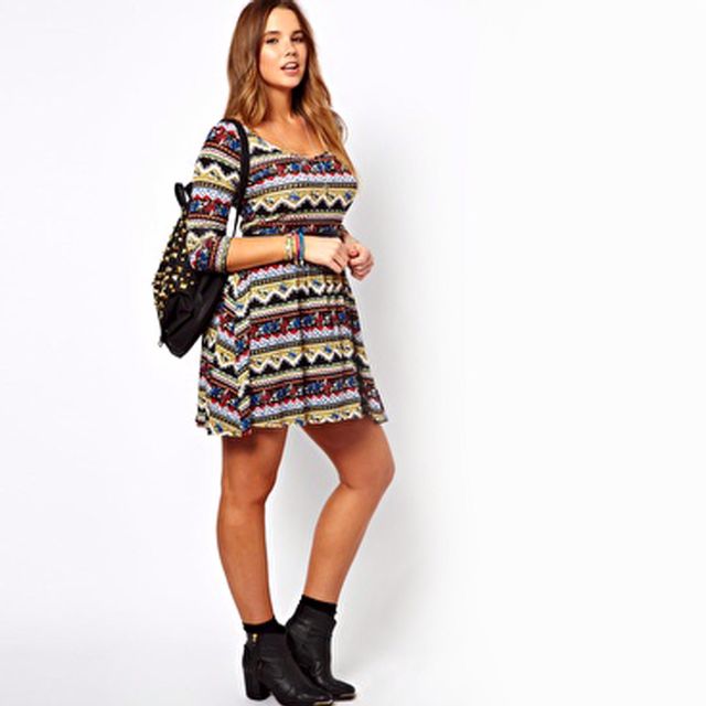 asos mexican dress