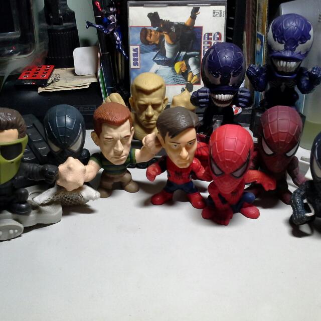 Burger King Spiderman Set Of 10, Hobbies & Toys, Toys & Games on Carousell
