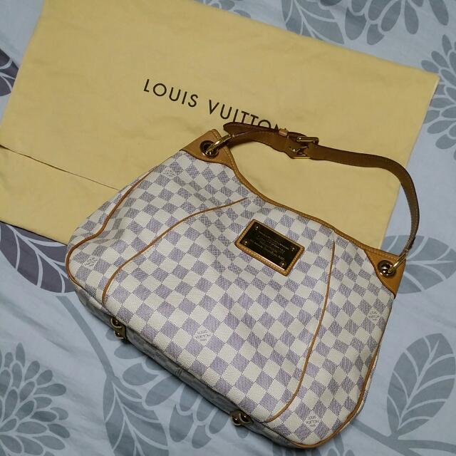 LV Galliera PM Damier Azur, Luxury, Bags & Wallets on Carousell