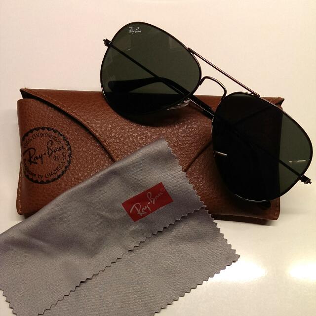 Authentic Ray Ban RB3025 Aviator Large Metal W3236 Everything Else on Carousell