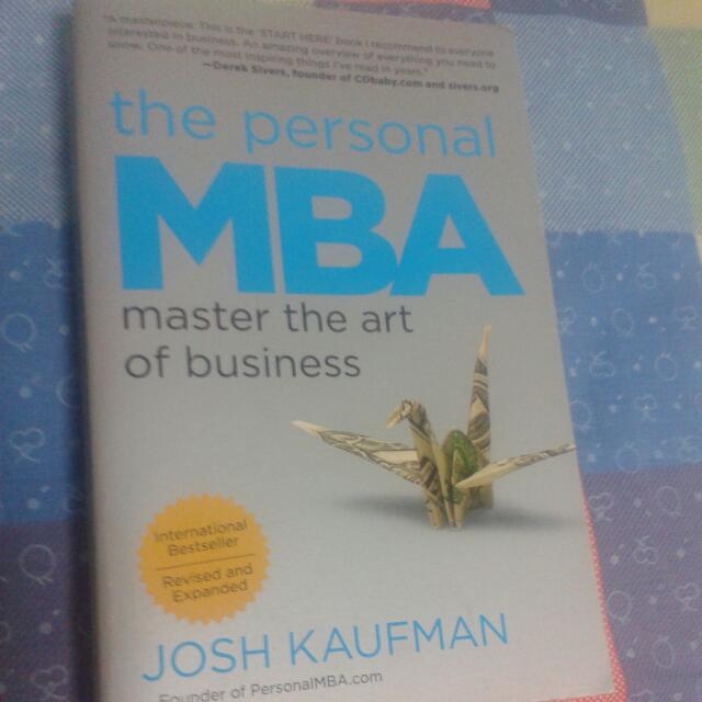 The Personal Mba Books Stationery On Carousell