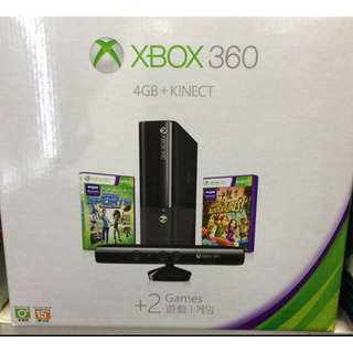Xbox 360 4GB Kinect Bundle @ $380