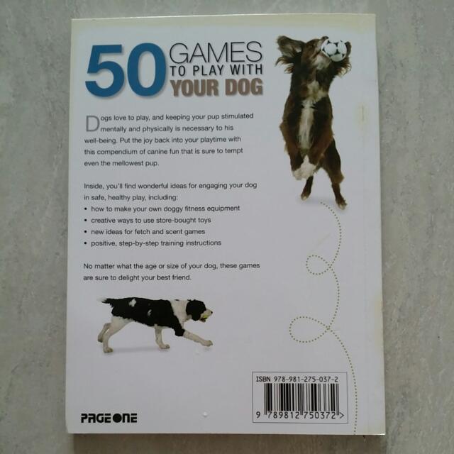 50 Games To Play With Your Dog