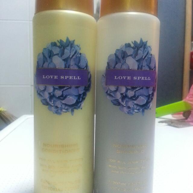 Victoria secret love sales spell shampoo and conditioner