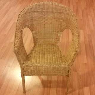 *PENDING* Ikea Rattan Chair For Adults 