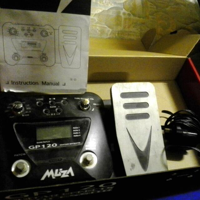 Guitar Effects Processor (MUZA GP120), Hobbies & Toys, Music & Media