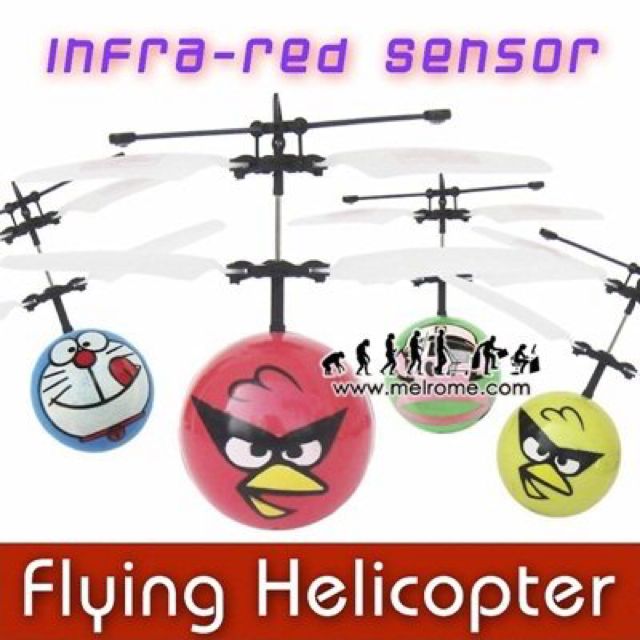 Doraemon rc helicopter 2025 with infrared sensor