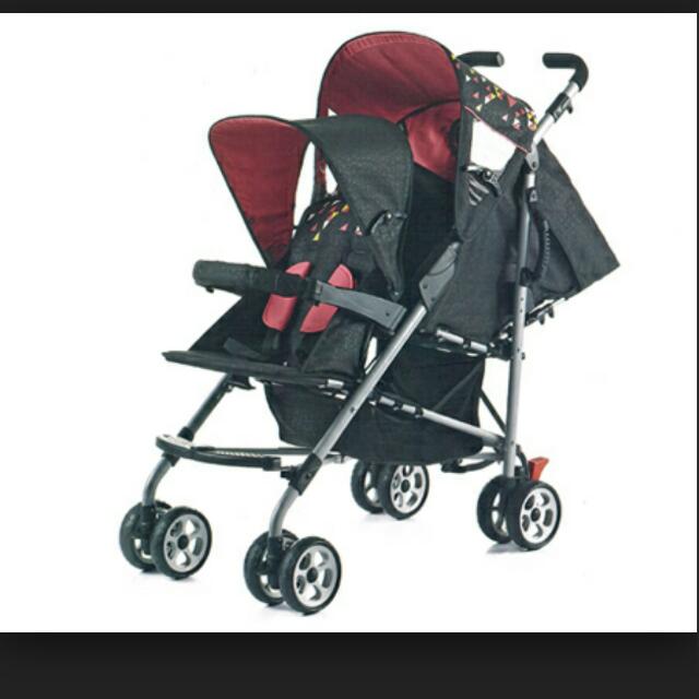 back to back double stroller