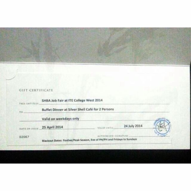 Buffet Dinner For 2 @ Silver Shell cafe ShangriLa, Tickets & Vouchers ...