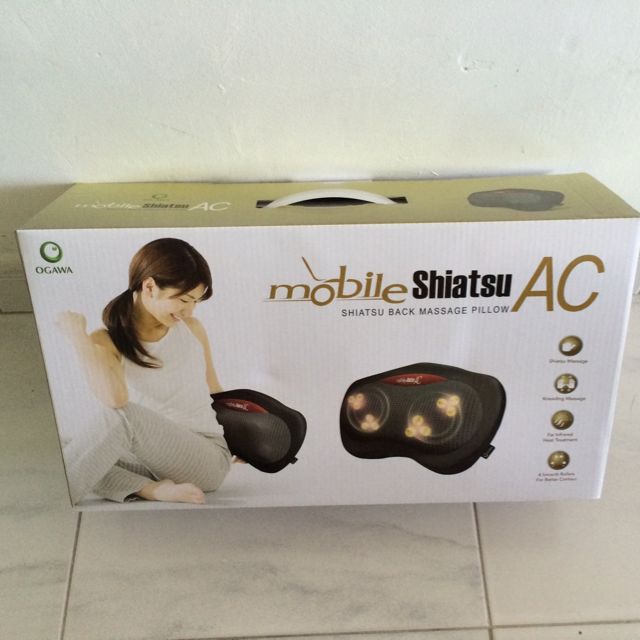 Ogawa mobile shiatsu back massage hot sale pillow