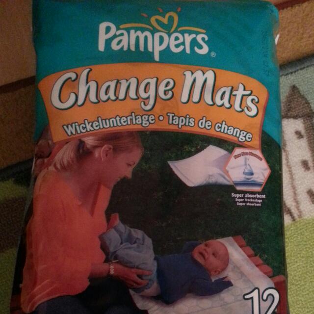 Disposable Change Mats From Pampers Bulletin Board On Carousell