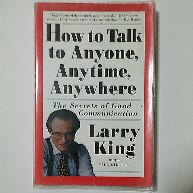 How To Talk To Anyone Anytime Anywhere Books Stationery On Carousell