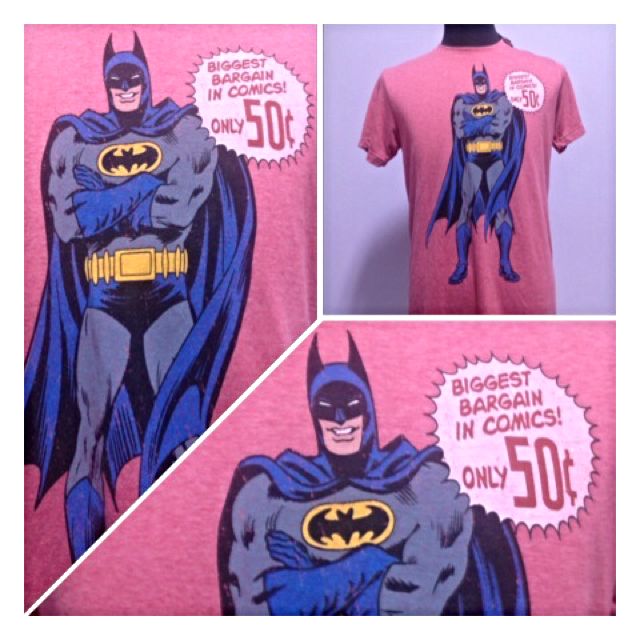 Pink Batman T shirt Men s Fashion Tops Sets Tshirts Polo Shirts on Carousell