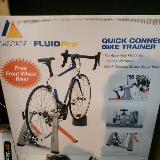 cascade fluidpro bike trainer