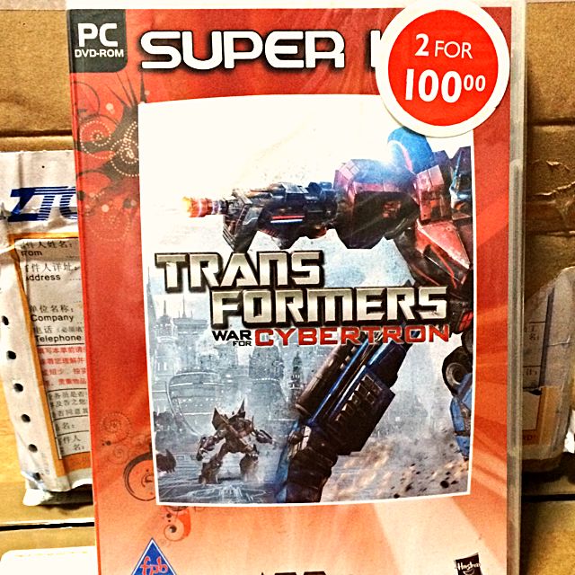 Transformers War For Cybertron Pc Game Toys Games On Carousell