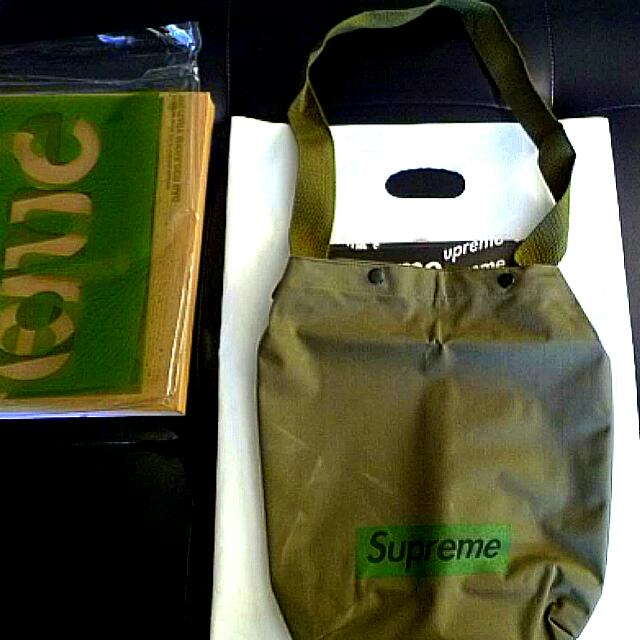 supreme military shoulder bag