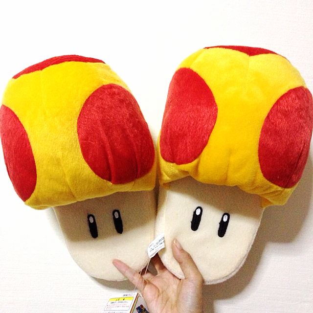 Super mario best sale mushroom slippers