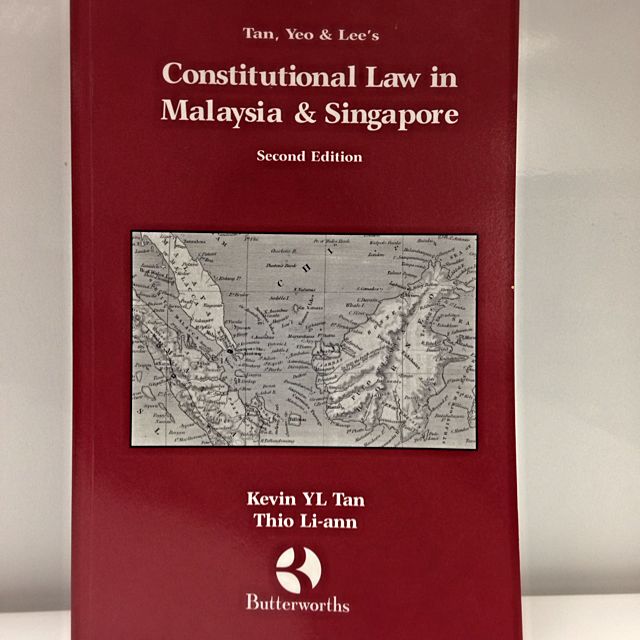 Constitutional Law In Malaysia Singapore Books Stationery Textbooks On Carousell