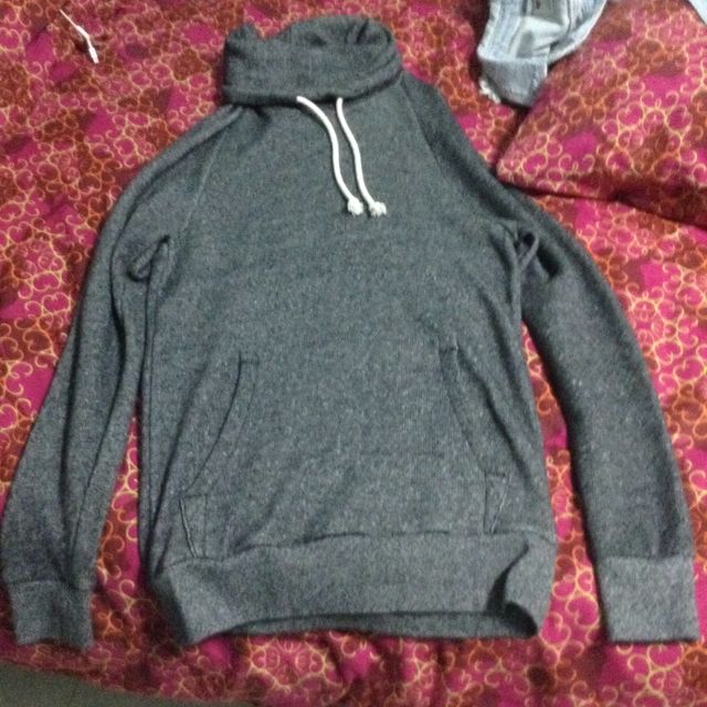 turtleneck hoodie h&m