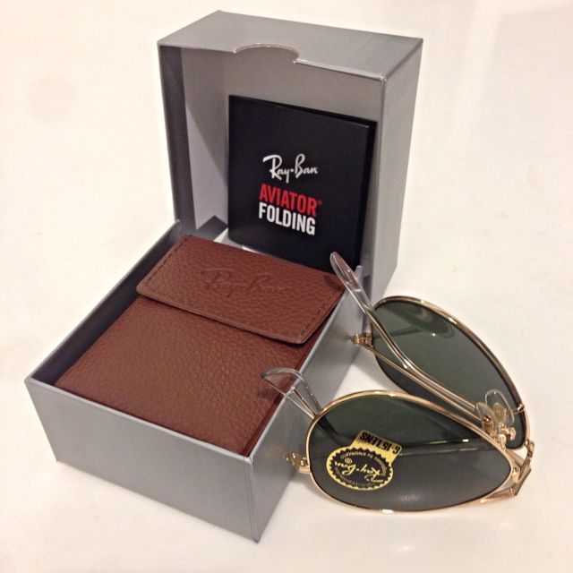 Ray ban clearance 3479 folding aviator