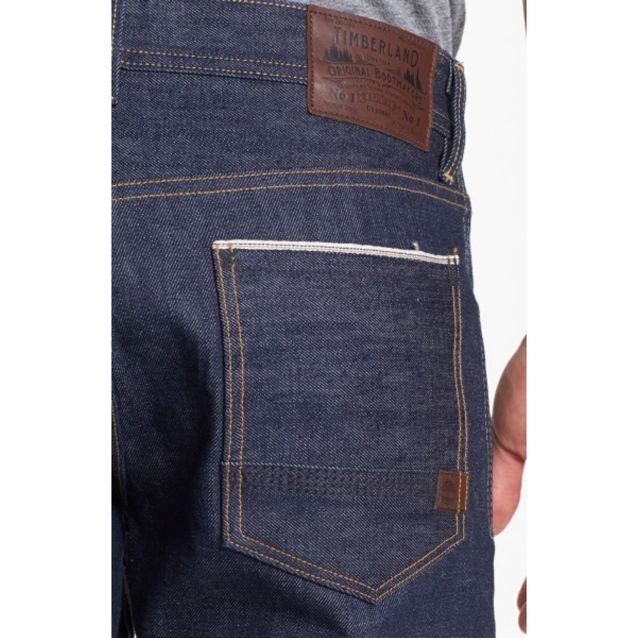 Timberland Stoneham Slim Fit Selvedge Jeans, Men's Fashion, Bottoms ...
