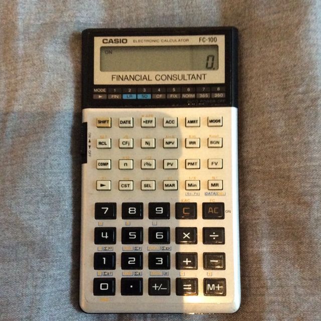 Casio store fc 100