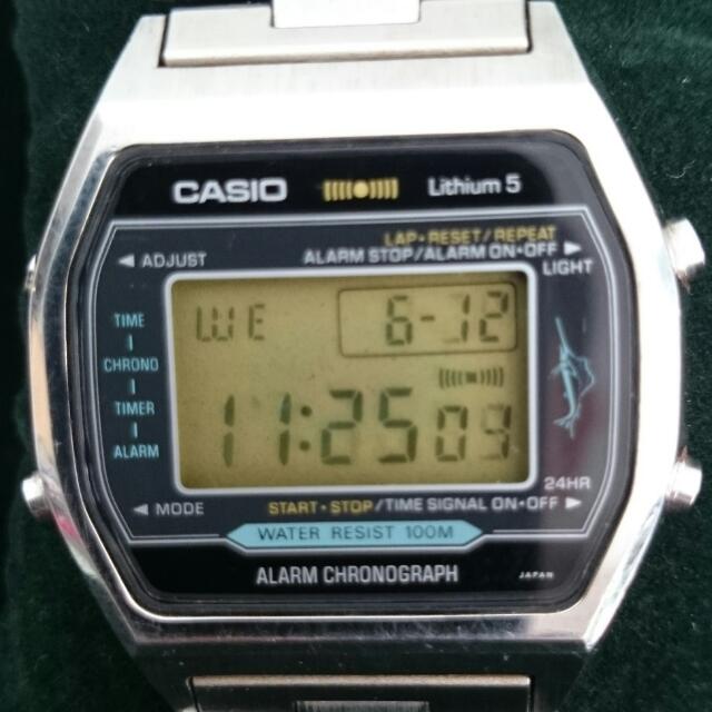 Vintage CASIO MARLIN Series