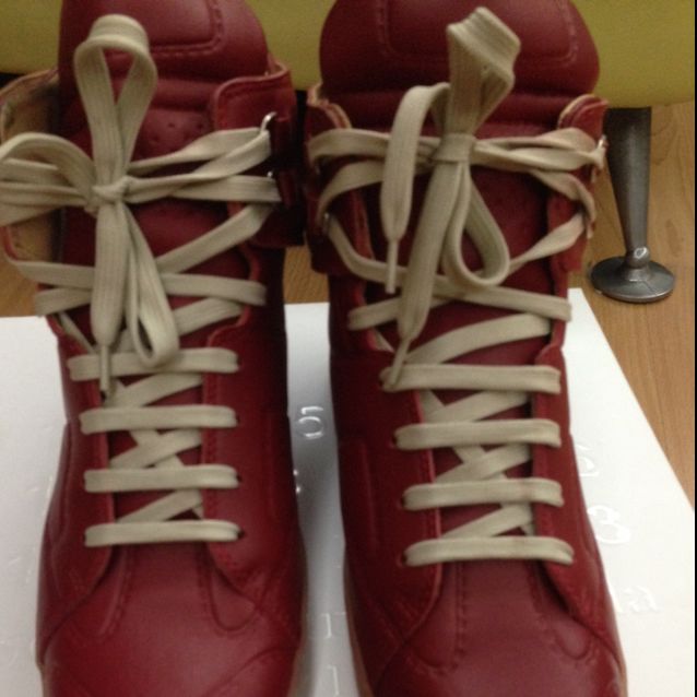 Red margiela shoes new arrivals