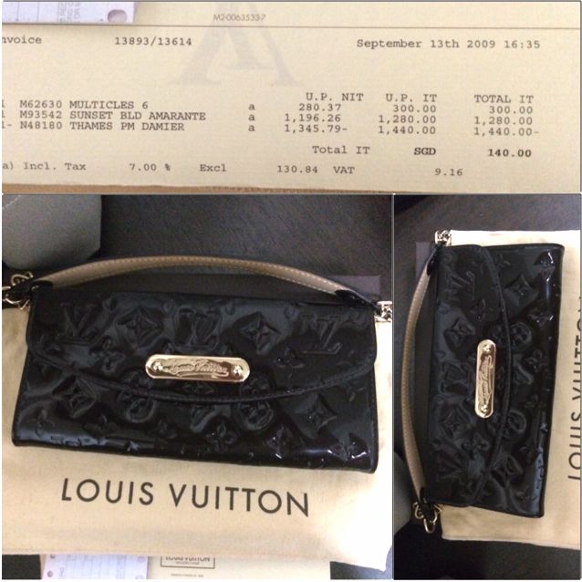 Louis Vuitton, Bags, Louis Vuitton Sunset Boulevard Small Wallet On Chain  Handheld Bag