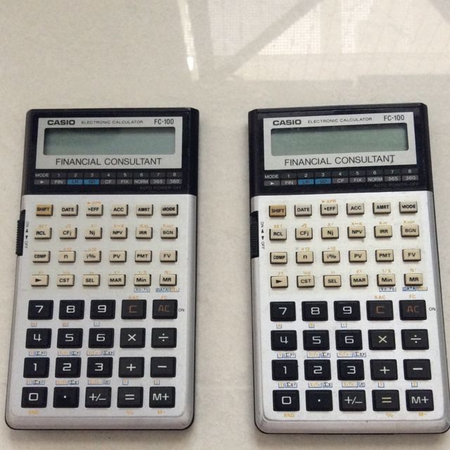 Fc 100 calculator 2025