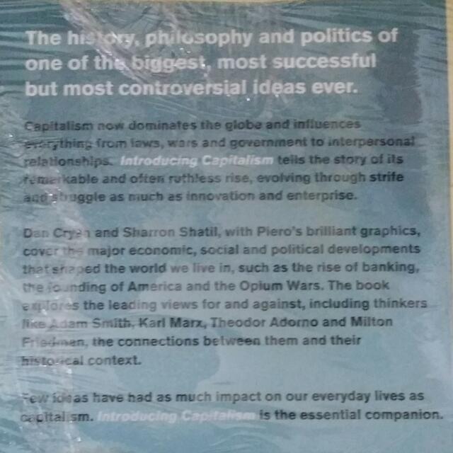 Introducing Capitalism A Graphic Guide Books Stationery On Carousell