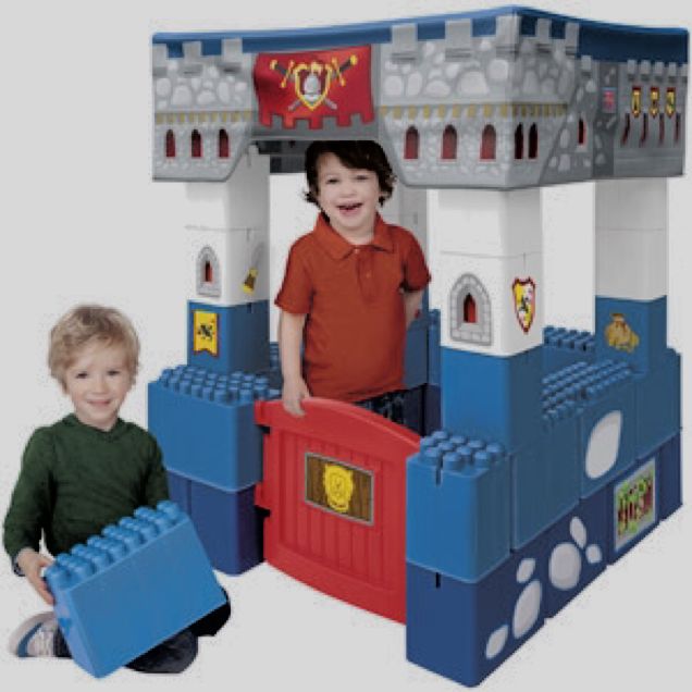 Mega bloks castle playhouse store