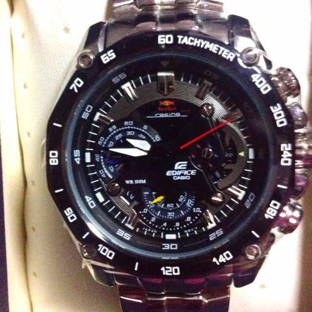 Casio edifice red top bull limited edition 2014