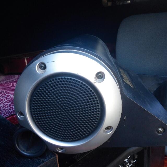 Ky bass blaster powered woofer system top