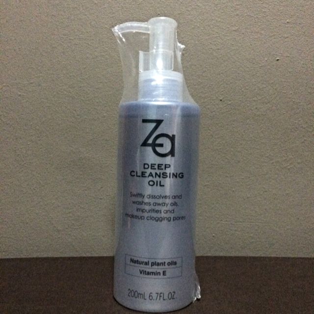 za deep cleansing oil